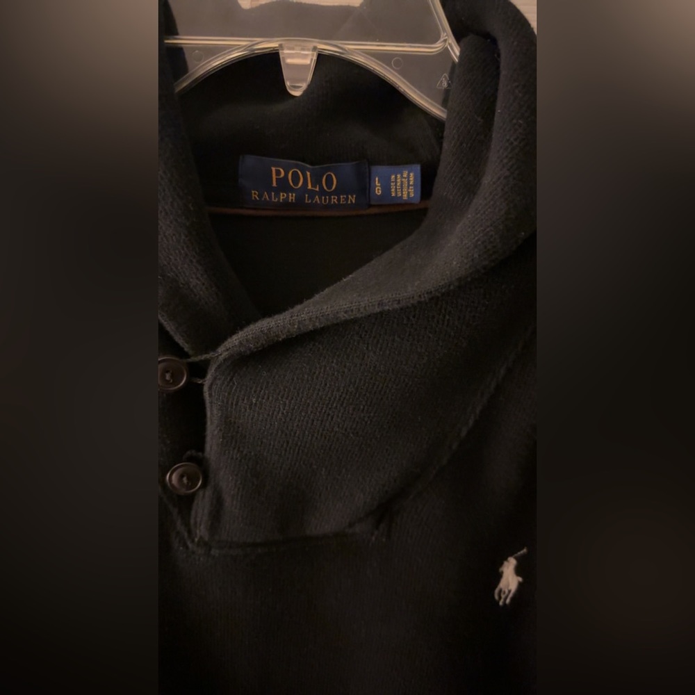 Ralph Lauren Shawl Collar Sweater Men’s Large. - Picture 3 of 3